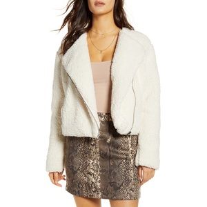 Jack by BB Dakota Cream Teddy Jacket